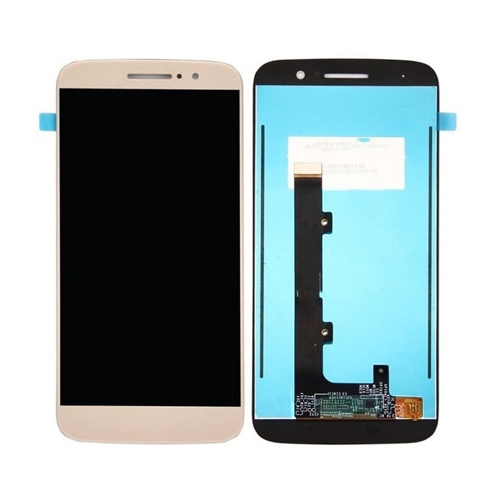 Οθόνη LCD με Μηχανισμό Αφής για Motorola Moto M XT1663 - Χρώμα: Χρυσό