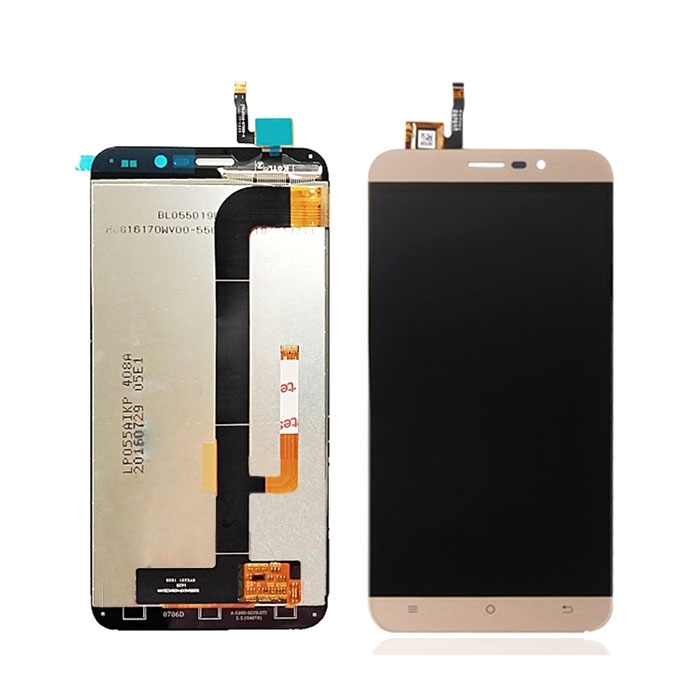Οθόνη LCD με Μηχανισμό Αφής για Cubot Note S - Χρώμα: Χρυσό