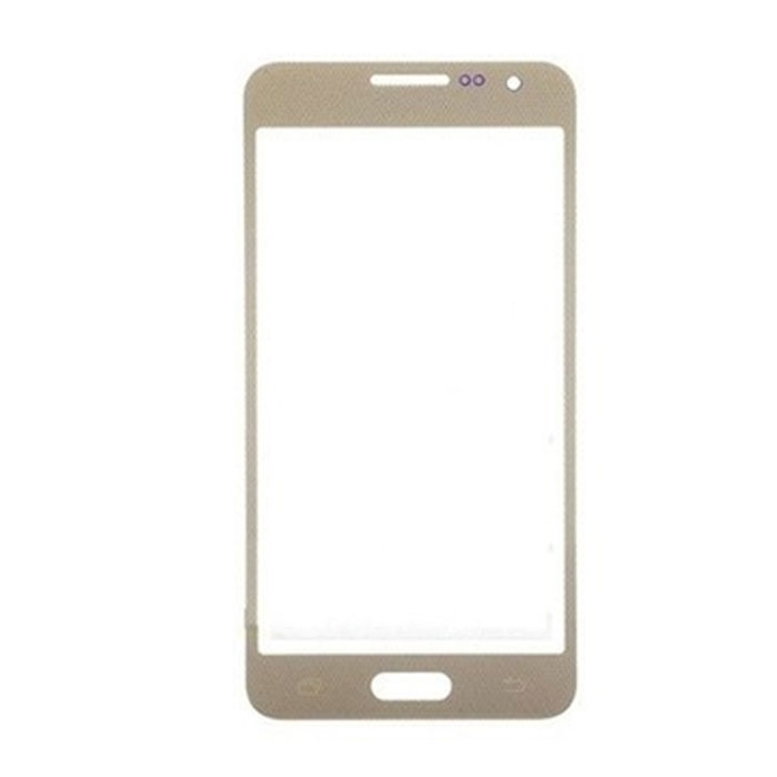 Τζαμάκι οθόνης Lens για Samsung Galaxy A3 2015 A300F - Χρώμα: Χρυσό