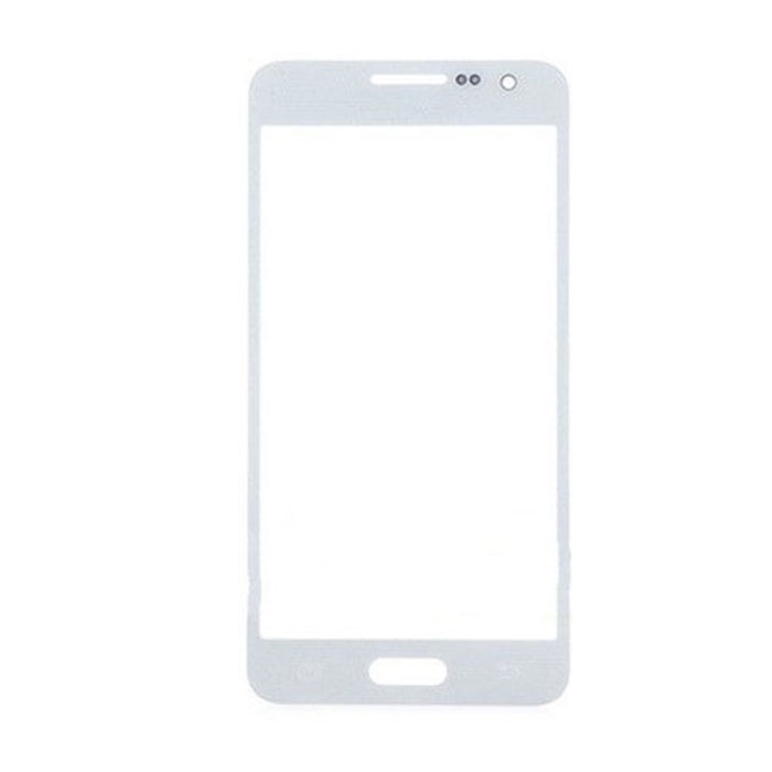 Τζαμάκι οθόνης Lens για Samsung Galaxy A3 2015 A300F - Χρώμα: Λευκό