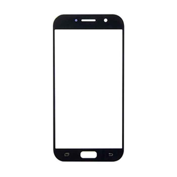 Τζαμάκι οθόνης Lens για Samsung Galaxy A3 2017 A320F - Χρώμα: Μαύρο
