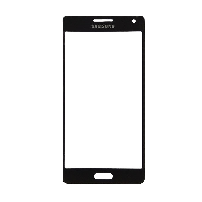 Τζαμάκι οθόνης Lens για Samsung Galaxy A5 2015 A500F - Χρώμα: Μαύρο