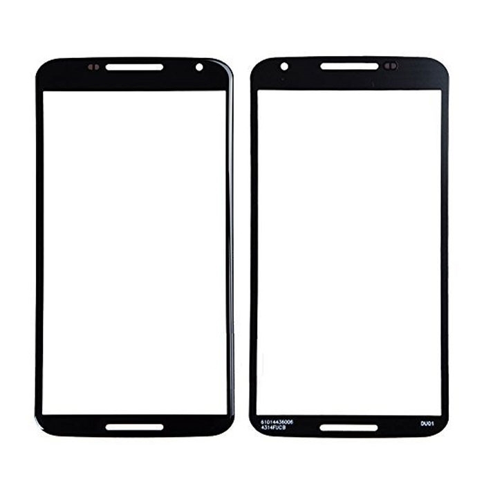 Τζαμάκι οθόνης Lens για Motorola Moto Nexus 6 XT1100 - Χρώμα: Μαύρο