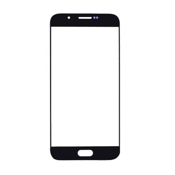 Τζαμάκι οθόνης Lens για Samsung Galaxy A8 2015 A800F - Χρώμα: Μαύρο
