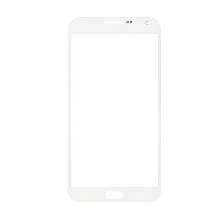Τζαμάκι οθόνης Lens για Samsung Galaxy E7 E700F - Χρώμα: Λευκό
