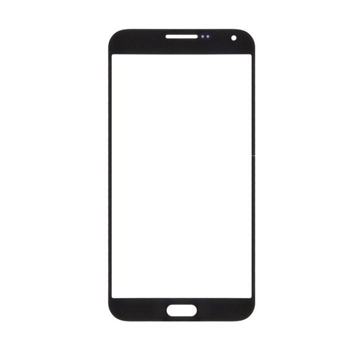 Τζαμάκι οθόνης Lens για Samsung Galaxy E7 E700F - Χρώμα: Μαύρο