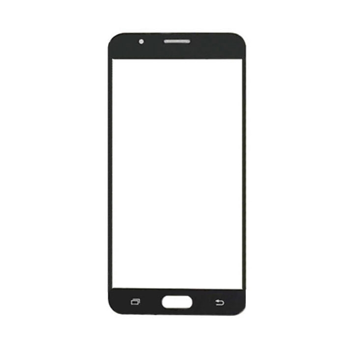 Τζαμάκι οθόνης Lens για Samsung Galaxy J7 Prime G610F - Χρώμα: Μαύρο