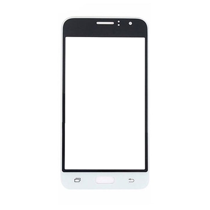 Τζαμάκι οθόνης Lens για Samsung Galaxy J1 2016 J120F - Χρώμα: Λευκό