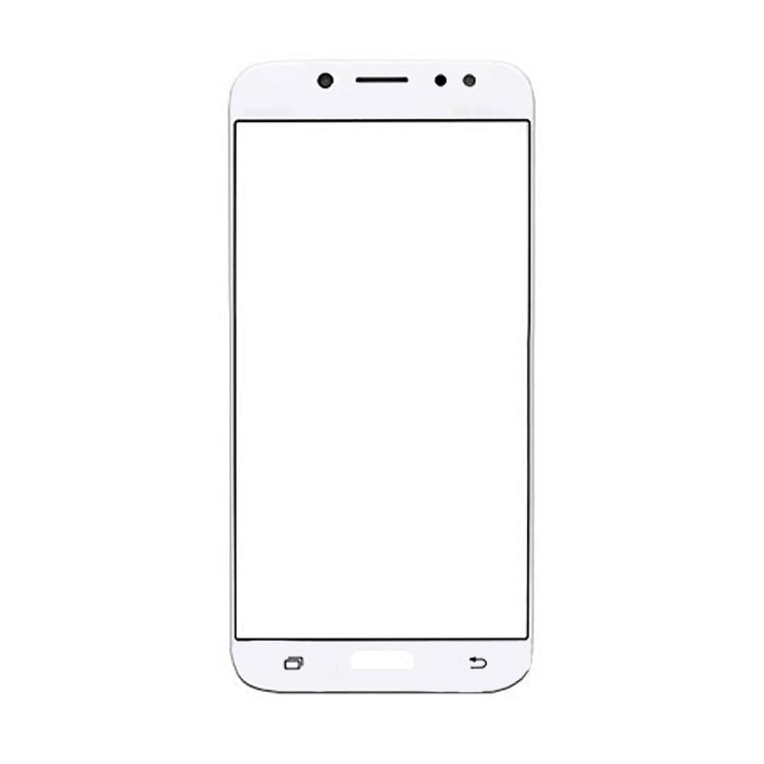 Τζαμάκι οθόνης Lens για Samsung Galaxy J7 2017 J730F - Χρώμα: Λευκό