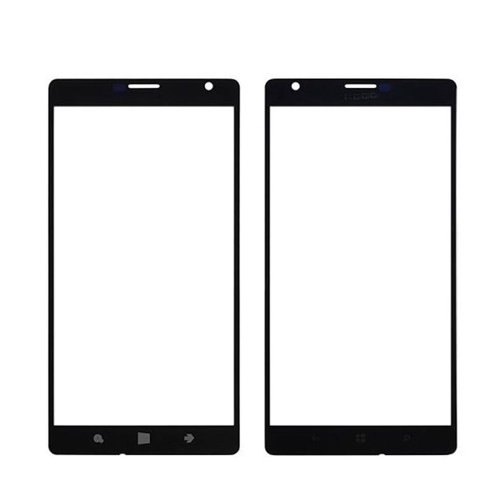 Τζαμάκι Οθόνης Lens για Nokia Lumia 1520 - Χρώμα: Μαύρο