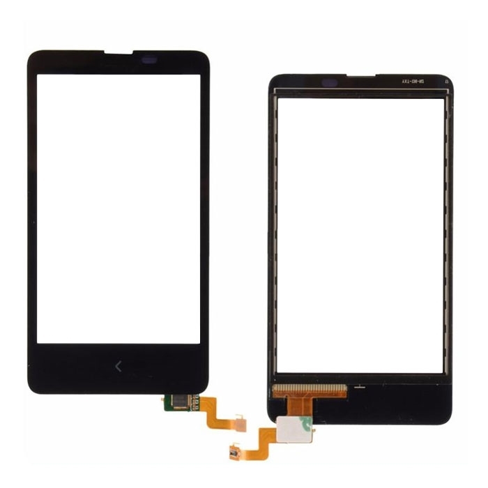 Μηχανισμός Αφής Touch Screen για Nokia Lumia X - Χρώμα: Μαύρο