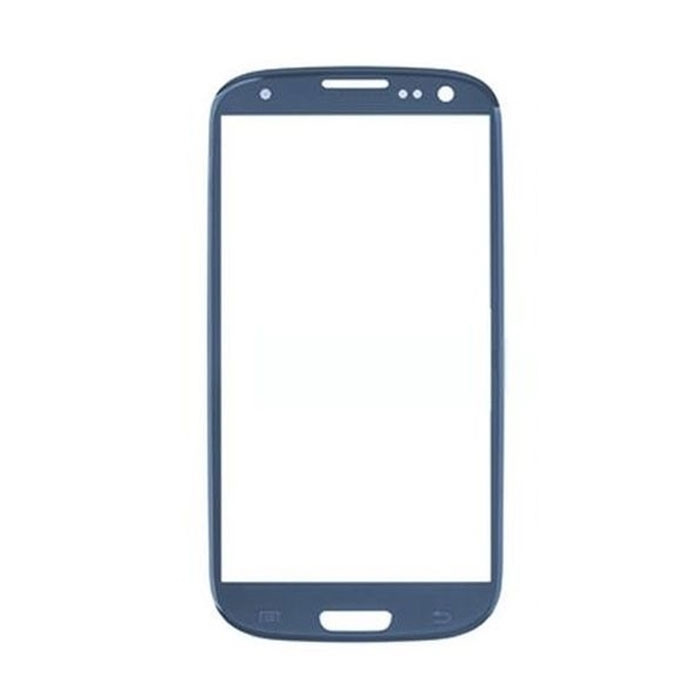 Τζαμάκι οθόνης Lens για Samsung Galaxy S3 i9300 - Χρώμα: Μπλε