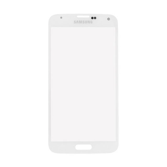 Τζαμάκι οθόνης Lens για Samsung Galaxy S5 G900F - Χρώμα: Λευκό
