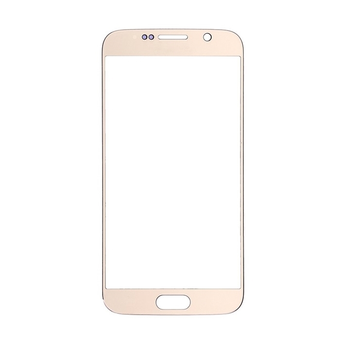Τζαμάκι οθόνης Lens για Samsung Galaxy S6 G920F - Χρώμα: Χρυσό