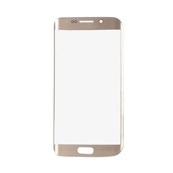 Τζαμάκι οθόνης Lens για Samsung Galaxy S6 Edge G925F - Χρώμα: Χρυσό