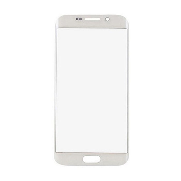 Τζαμάκι οθόνης Lens για Samsung Galaxy S6 Edge G925F - Χρώμα: Λευκό