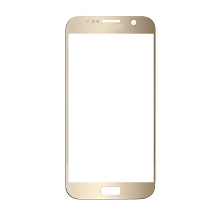 Τζαμάκι οθόνης Lens για Samsung Galaxy S7 G930F - Χρώμα: Χρυσό