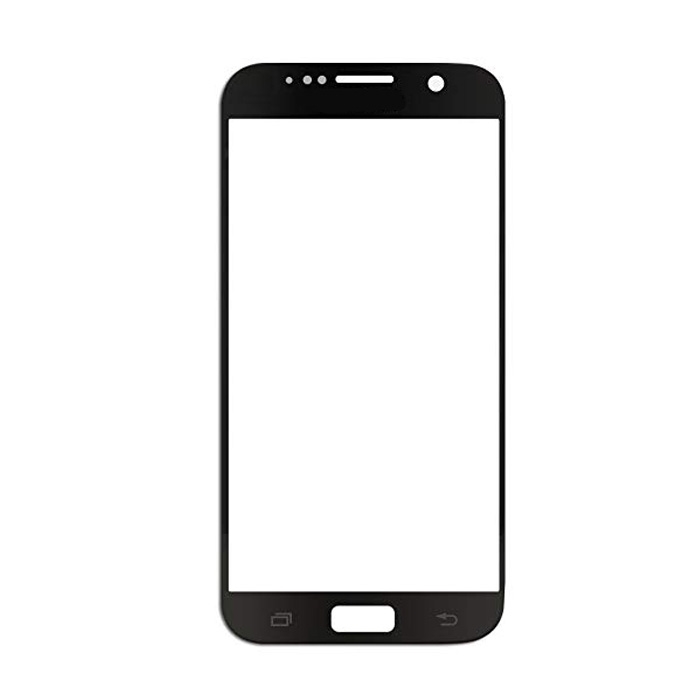 Τζαμάκι οθόνης Lens για Samsung Galaxy S7 G930F - Χρώμα: Μαύρο
