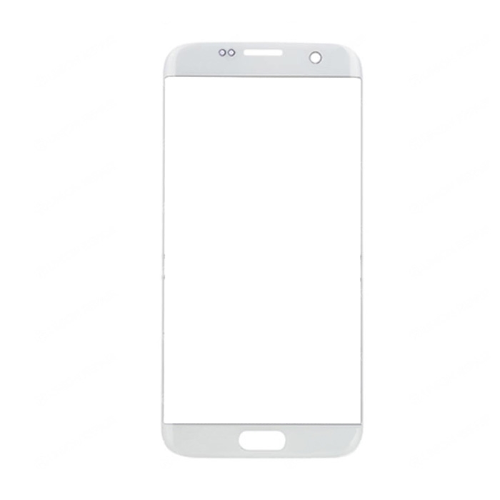 Τζαμάκι οθόνης Lens για Samsung Galaxy S7 Edge G935F - Χρώμα: Λευκό