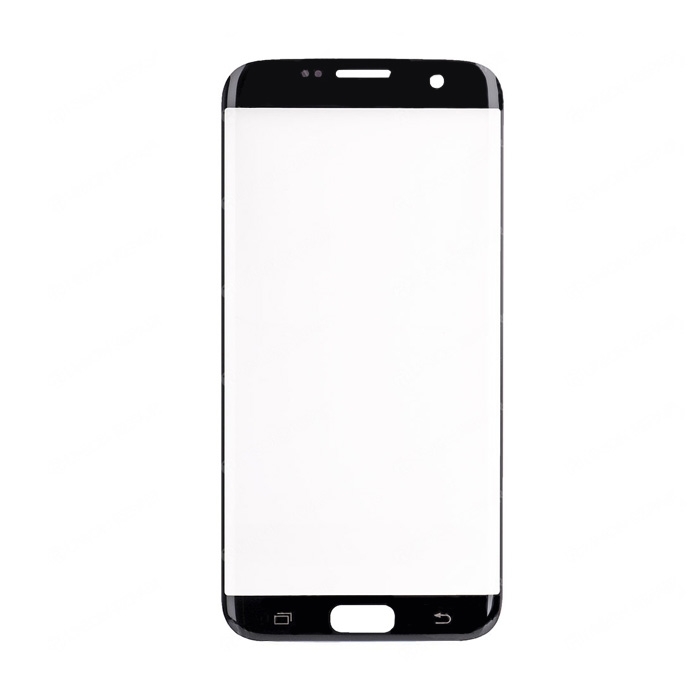 Τζαμάκι οθόνης Lens για Samsung Galaxy S7 Edge G935F - Χρώμα: Μαύρο