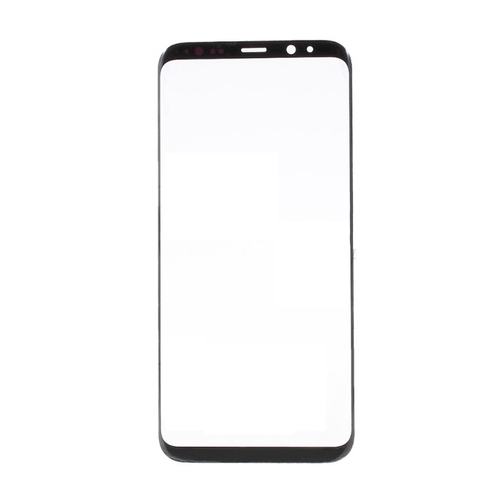 Τζαμάκι οθόνης Lens για Samsung Galaxy S8 G950F - Χρώμα: Μαύρο