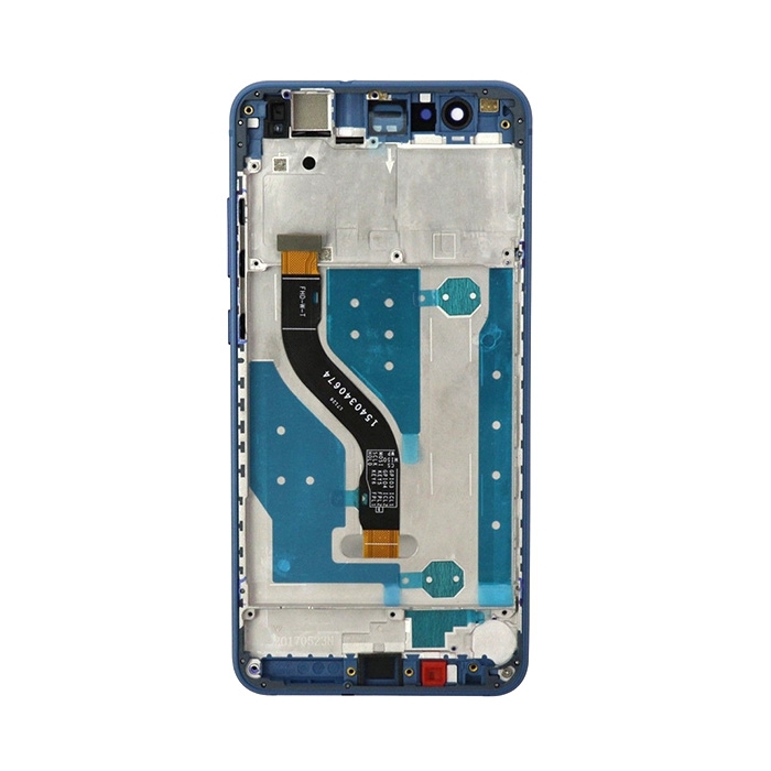Μπροστινό Πλαίσιο Οθόνης LCD Front Frame για Huawei P10 Lite - Χρώμα: Μπλε