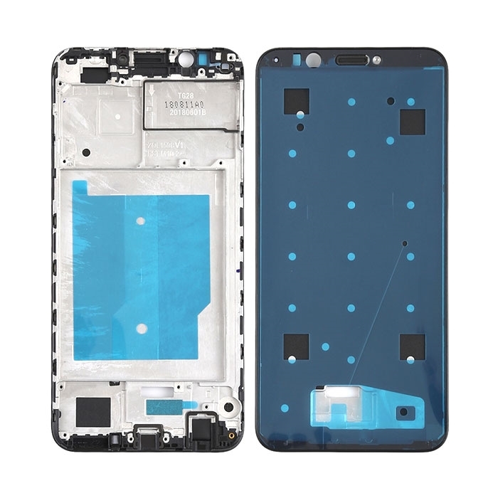 Μπροστινό Πλαίσιο Οθόνης LCD Front Frame για Y7 Prime 2018 / Honor 7C - Χρώμα: Μαύρο