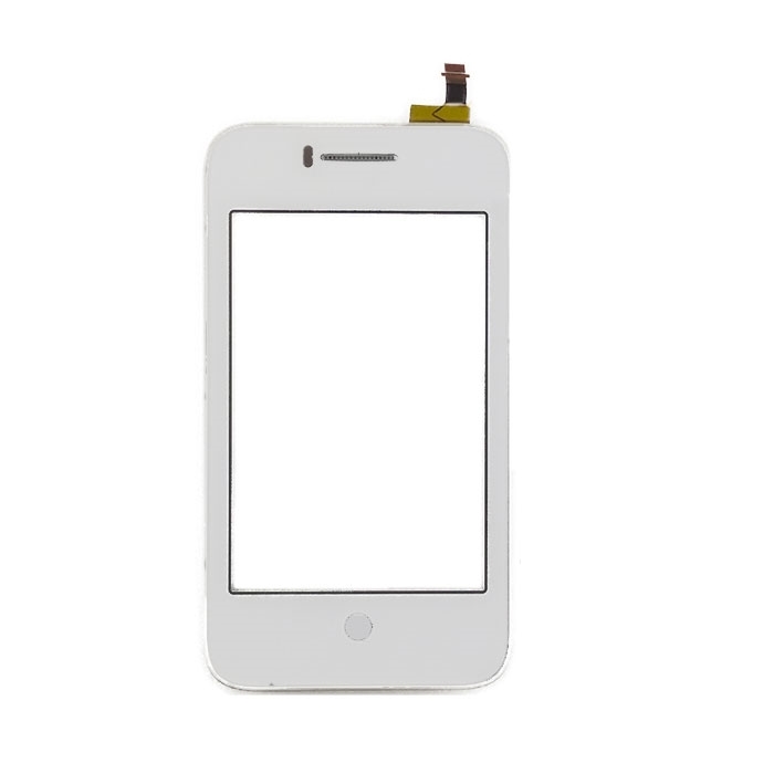 Μηχανισμός Αφής Touch Screen με Πλαίσιο για Alcatel 4019 - Χρώμα: Λευκό