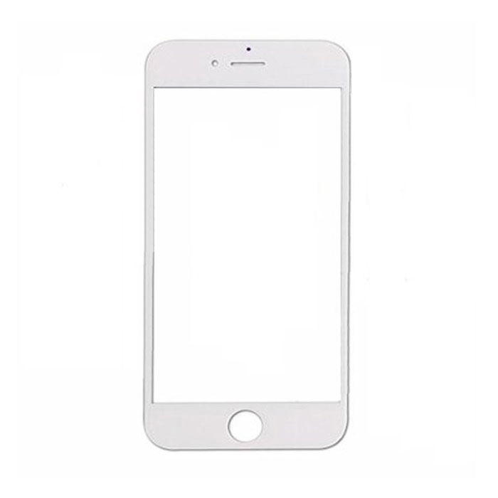 Τζαμάκι οθόνης Lens για iPhone 6 - Χρώμα: Λευκό