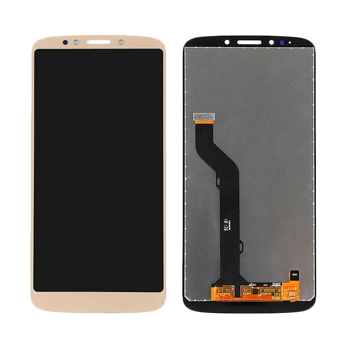 Οθόνη LCD με Μηχανισμό Αφής για Motorola Moto E5 Plus XT1924 - Χρώμα: Χρυσό
