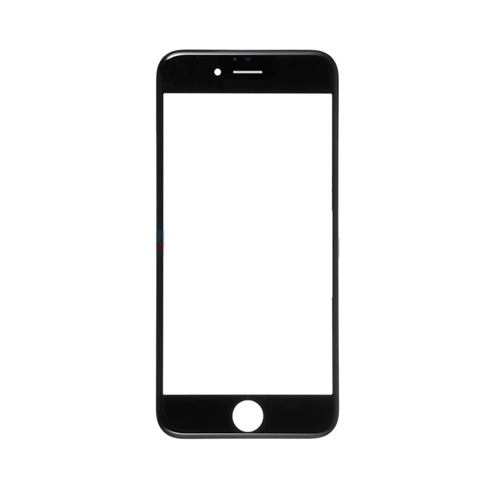 Τζαμάκι οθόνης Lens για iPhone 6/6S - Χρώμα: Μαύρο