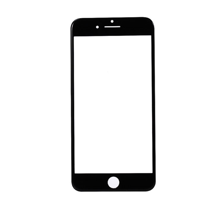 Τζαμάκι οθόνης Lens για iPhone 7/8 Plus - Χρώμα: Μαύρο