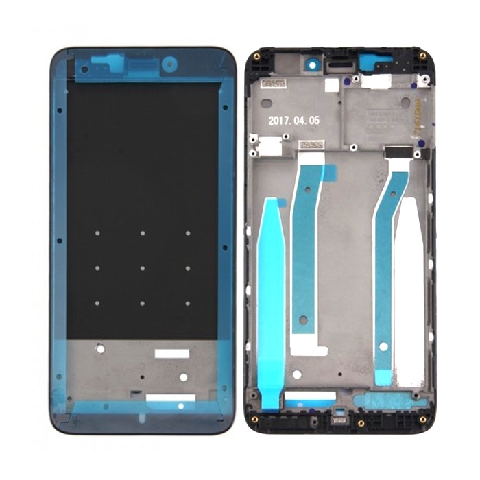 Μπροστινό Πλαίσιο Οθόνης Front LCD Frame για Xiaomi Redmi 4X - Χρώμα: Μαύρο