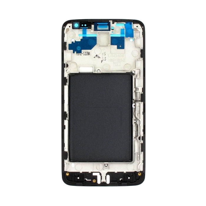 Μπροστινό Πλαίσιο Οθόνης LCD Front Frame για LG L90 D405 - Χρώμα: Μαύρο