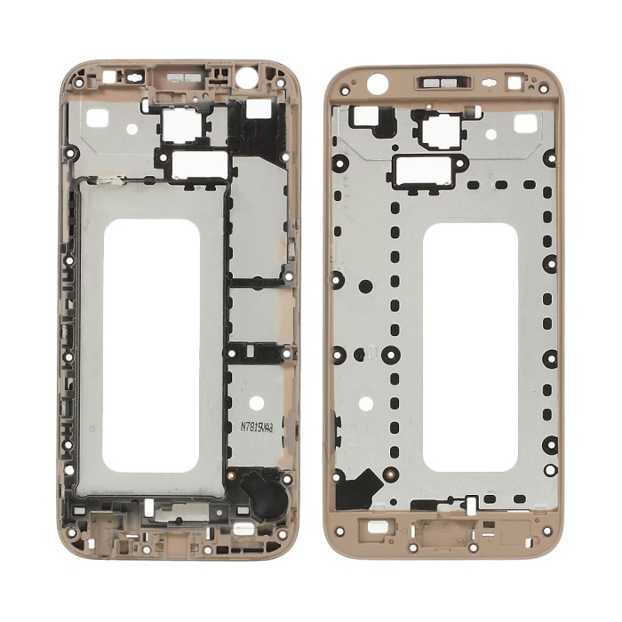 Μπροστινό Πλαίσιο Οθόνης Front LCD Frame για Samsung Galaxy J3 2017 J330F - Χρώμα: Χρυσό