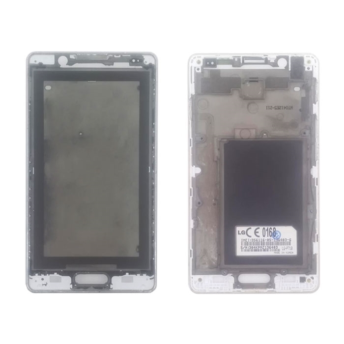 Μπροστινό Πλαίσιο Οθόνης LCD Front Frame για LG P710 - Χρώμα: Λευκό