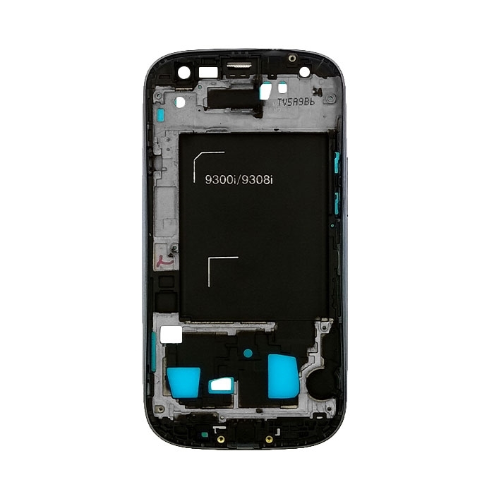 Μπροστινό Πλαίσιο Οθόνης Front LCD Frame για Samsung Galaxy S3 Neo I9301 - Χρώμα: Ασημί