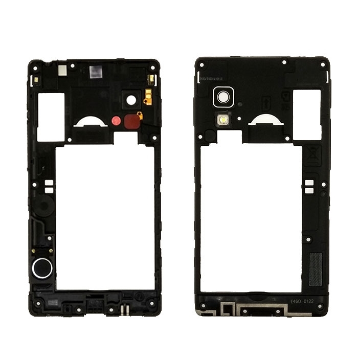 Μεσαίο Πλαίσιο Middle Frame με Μεγάφωνο για LG E460 - Χρώμα: Μαύρο