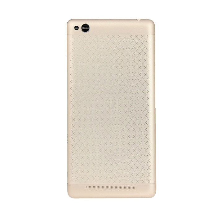 Πίσω Καπάκι για Xiaomi Redmi 3 - Χρώμα: Χρυσό