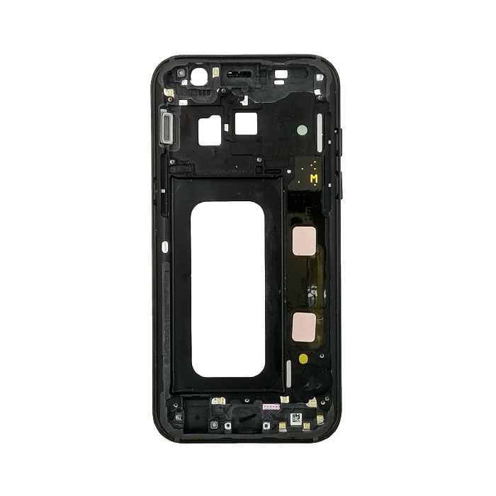 Μπροστινό Πλαίσιο Οθόνης Front LCD Frame για Samsung Galaxy A3 2017 A320F - Χρώμα: Μαύρο