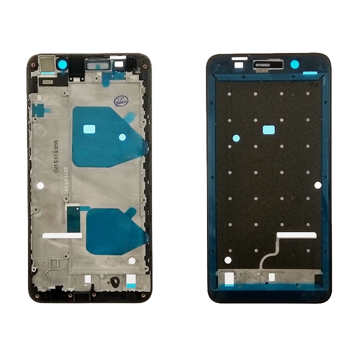Μπροστινό Πλαίσιο Οθόνης LCD Front Frame για Huawei Honor 4X - Χρώμα: Μαύρο