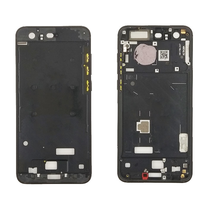 Μπροστινό Πλαίσιο Οθόνης LCD Front Frame για Huawei Honor 9 - Χρώμα: Μαύρο