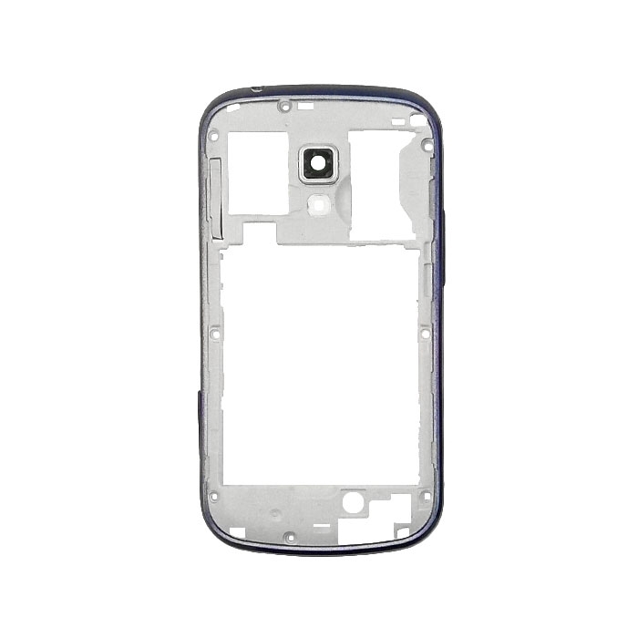 Μεσαίο Πλαίσιο Middle Frame για Samsung Galaxy S Duos S7562/S Duos 2 S7582/Trend Plus S7580 Single - Χρώμα: Μπλε