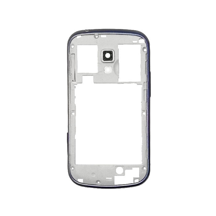 Μεσαίο Πλαίσιο Middle Frame για Samsung Galaxy S Duos S7562/S Duos 2 S7582/Trend Plus S7580 Dual - Χρώμα: Μπλε