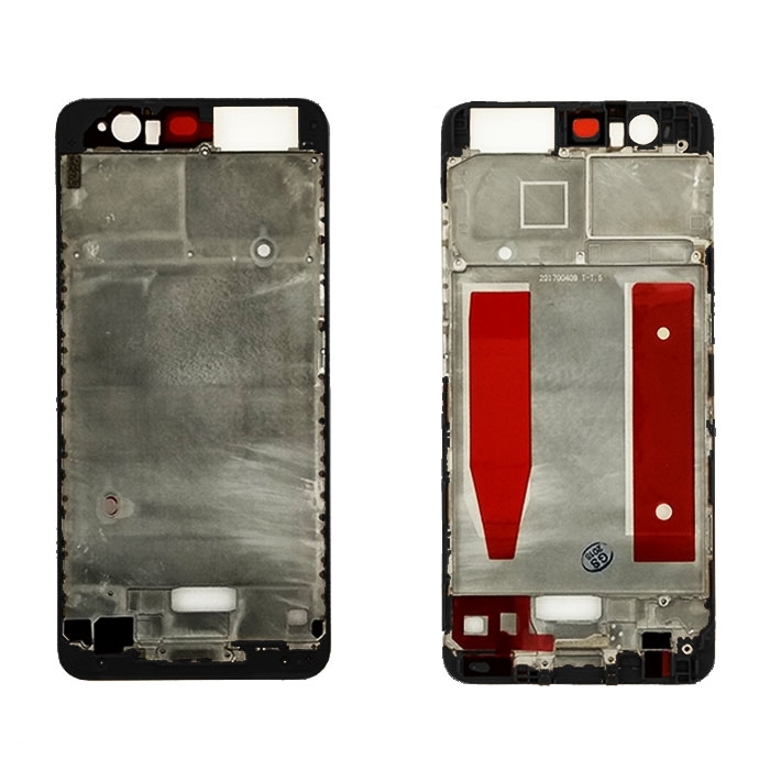 Μπροστινό Πλαίσιο Οθόνης LCD Front Frame για Huawei P10 - Χρώμα: Μαύρο