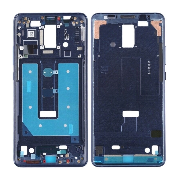 Μπροστινό Πλαίσιο Οθόνης LCD Front Frame για Huawei Mate 10 Pro - Χρώμα: Μπλε