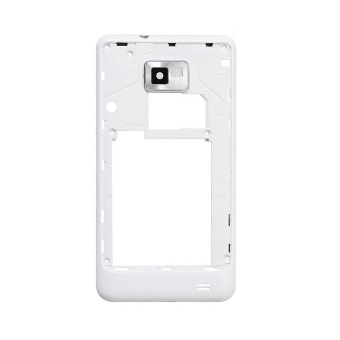 Μεσαίο Πλαίσιο Middle Frame για Samsung Galaxy S2 i9100 / Galaxy S2 Plus i9105 - Χρώμα: Ασημί