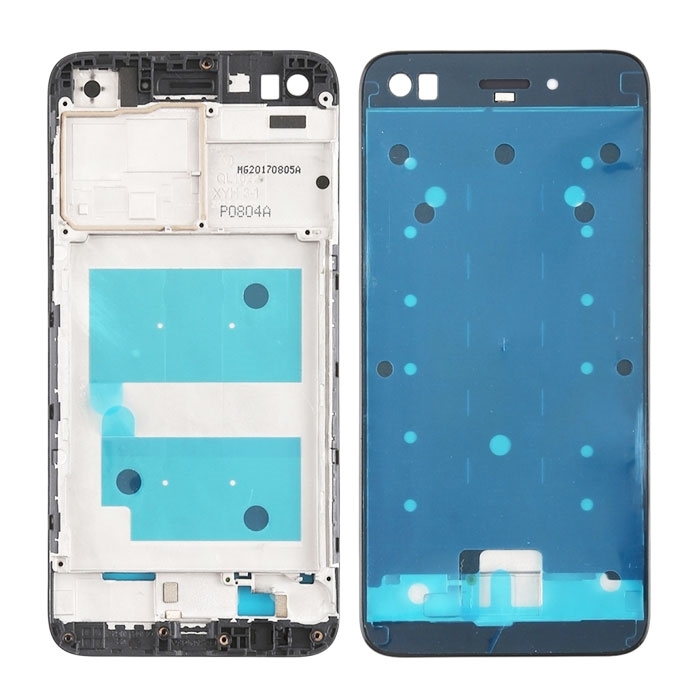 Μπροστινό Πλαίσιο Οθόνης LCD Front Frame για Huawei Y6 2017- Χρώμα: Μαύρο