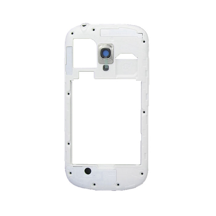 Μεσαίο Πλαίσιο Middle Frame για Samsung Galaxy S3 Mini i8190 - Χρώμα: Λευκό