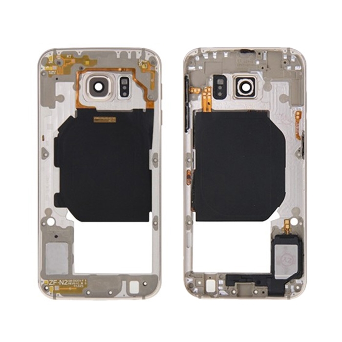 Μεσαίο Πλαίσιο Middle Frame για Samsung Galaxy S6 G920F - Χρώμα: Χρυσό